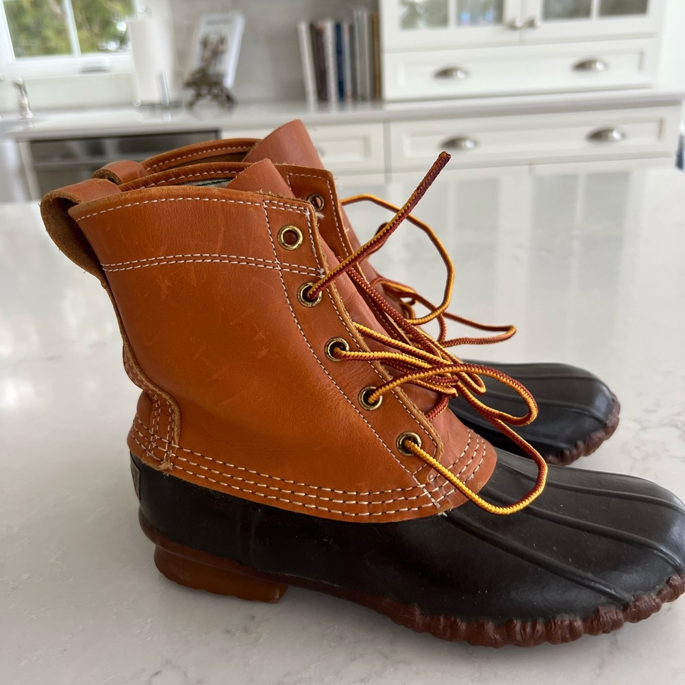 L.L. Bean Brown Leather Boots